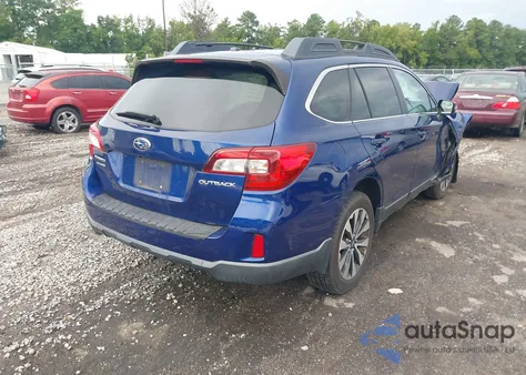 2015 Subaru Outback 2.5I Limited z USA, uszkodzony, nr VIN 4S4BSBLC0F3362479